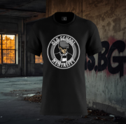 Снимка на Тениска "Old School Mentality" черна