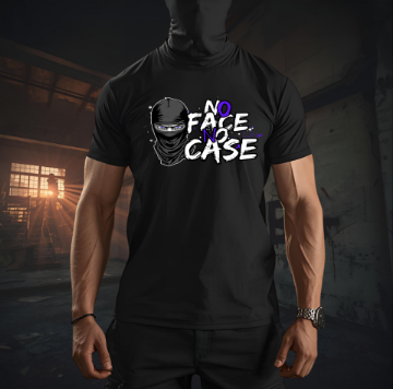 Снимка на Тениска "No Face,No Case"