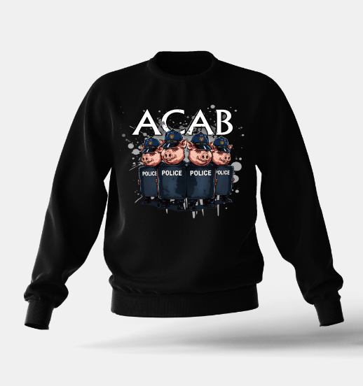 Снимка на Ватирана блуза "ACAB"