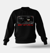 Снимка на Ватирана блуза "DON`T SPY"