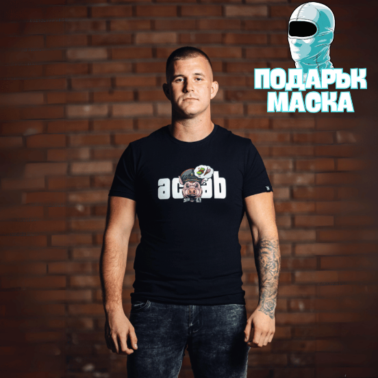 Снимка на Тениска "ACAB Тони" Цвят Черен