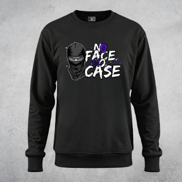 Снимка на Блуза с дълъг ръкав "No Face No Case"