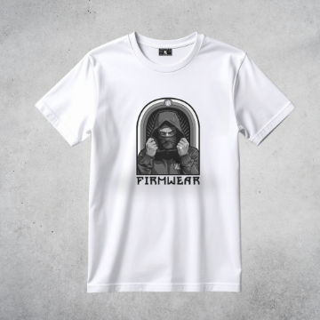 Снимка на Тениска "FIRM WEAR BOYS" - бяла