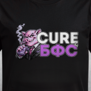 Снимка на Тениска "CURE БФС" черна